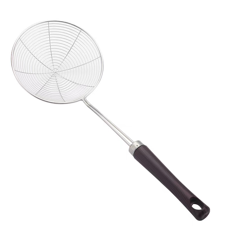 Stainless steel colander with bakelite handle 