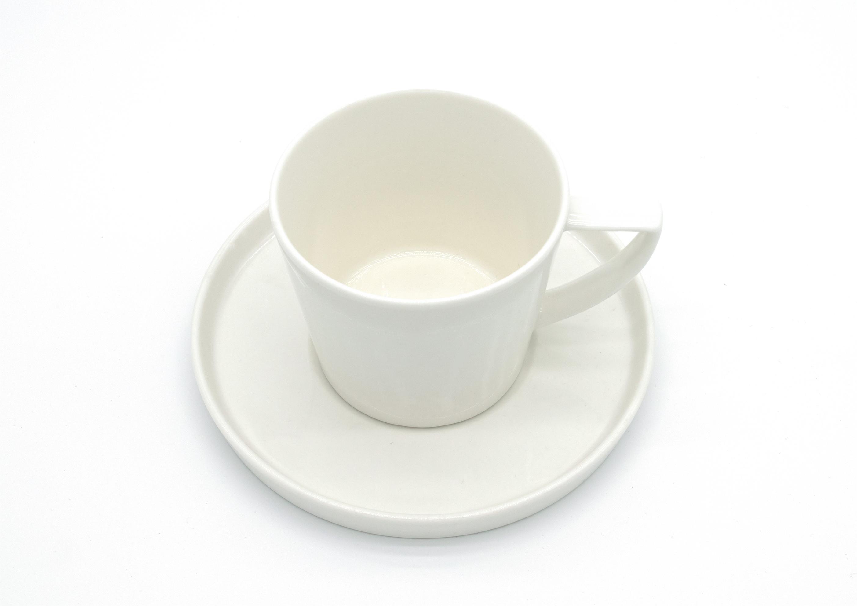 Ceramic cup and saucer