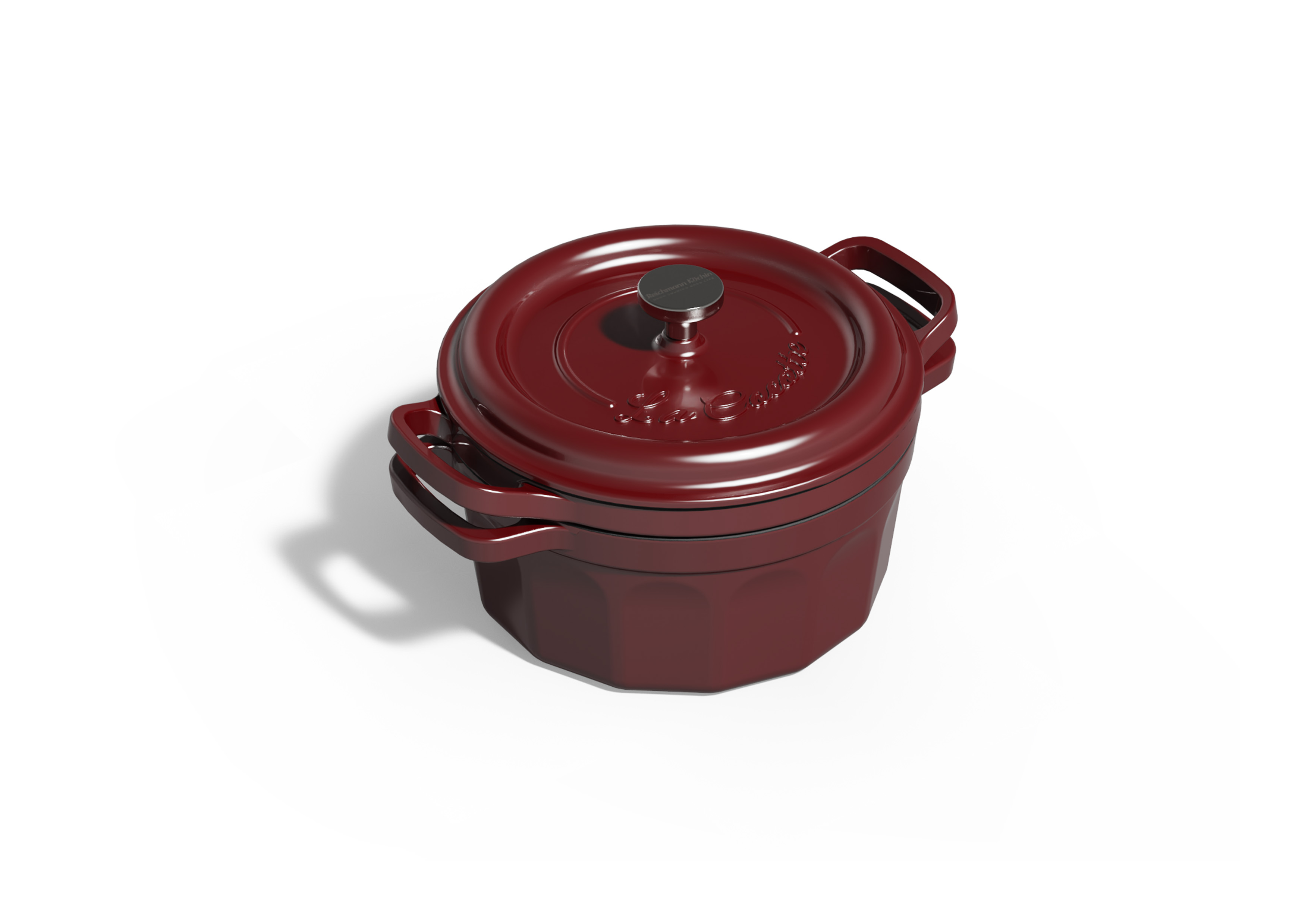 22cm cast iron pot